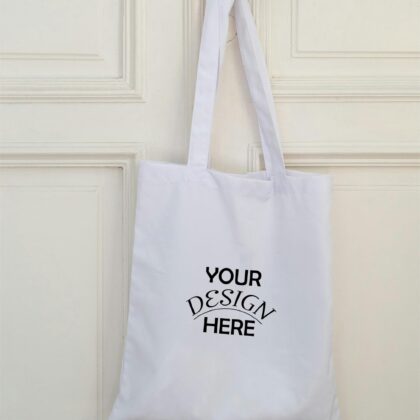 Cotton Gusset Bag (White)