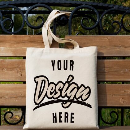 Cotton Gusset Bag (Natural)