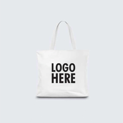 Cotton Canvas Bag (White)